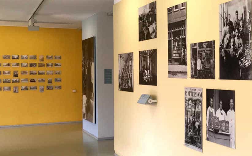 Jewish communities before and during World War II in Block 21: Dutch national exhibition.